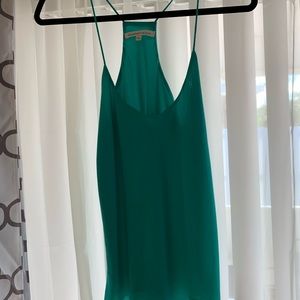Blue green tank top